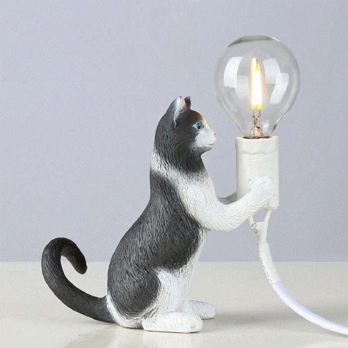 Cat Light Animal Table Lamp Mini Night Light, US Plug, EU Plug, UK Plug, AU Plug