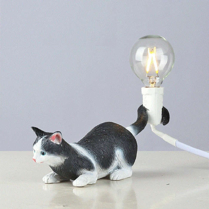 Cat Light Animal Table Lamp Mini Night Light, US Plug, EU Plug, UK Plug, AU Plug