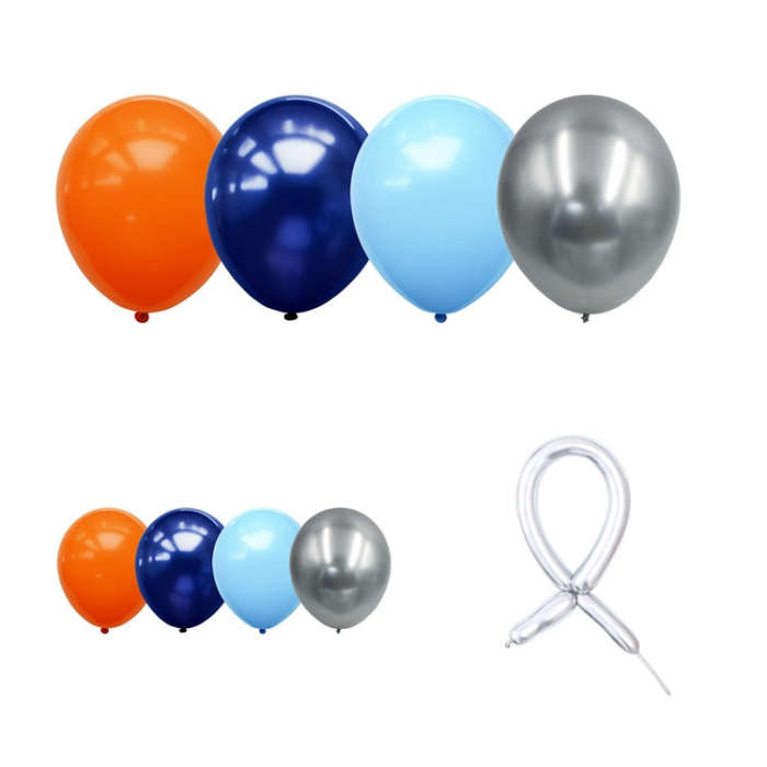 Wandering Earth Astronaut Theme Balloon Set Birthday Party Rocket Balloon Decoration Aluminum Fil...