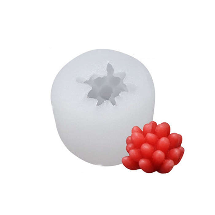 Fleshy Three-Dimensional Candle Silicone Mold DIY Handmade Soap Aromatherapy Epoxy Mold, SX-ZW-13...