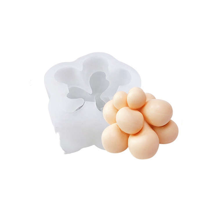 Fleshy Three-Dimensional Candle Silicone Mold DIY Handmade Soap Aromatherapy Epoxy Mold, SX-ZW-13...