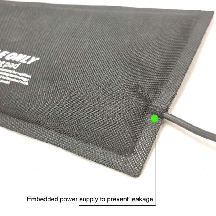 Knowing Climbing Pet Thermostat Time Switch Thermostatic Waterproof USB Heating Pad, Without Swit...
