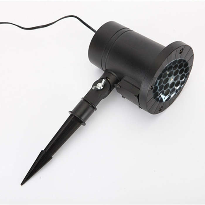 Christmas Snow Outdoor Waterproof Projection Lamp Landscape Lawn Decoration Light, US Plug, EU Pl...