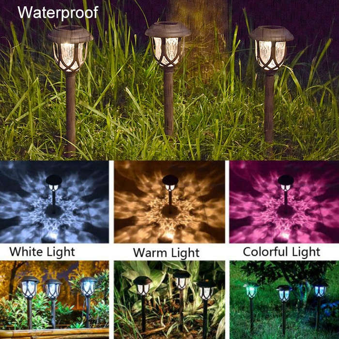 Solar Outdoor Garden Lawn Light Street Light Garden LED Decorative Landscape Light Villa Ground P...