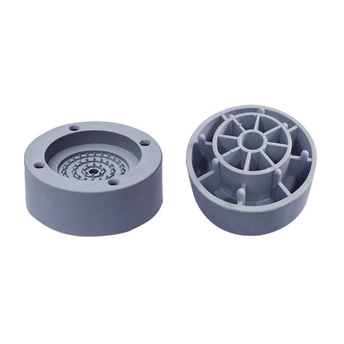 4 PCS / Set Furniture Home Appliance Washing Machine Rubber Foot Mat Moisture-Proof Shock Absorpt...