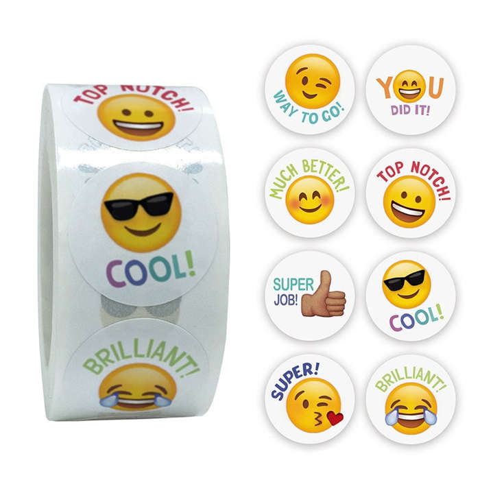 Reward Sticker Children Toy Decoration Label, 2.5CM / 1INCH
