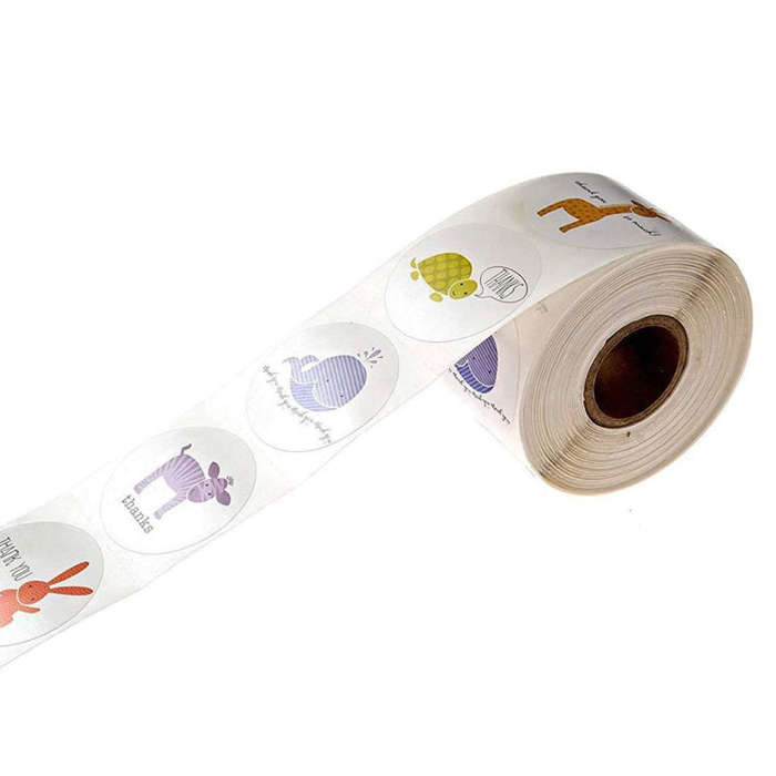 Sealing Stickers Handmade Decorative Stickers Label, 2.5 cm/1 inch