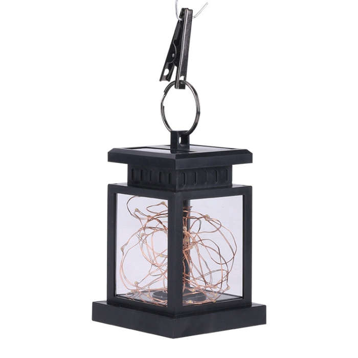 Solar Copper Wire Candle Light Outdoor Garden Waterproof Landscape Decorative Lawn Light, Copper ...