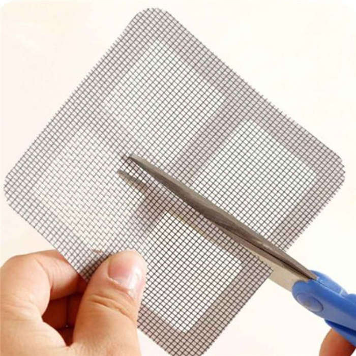 6pcs / Pack Anti-Insect Fly Bug Door Mosquito Screen Net Repair Tape Patch Adhesive Tape, 9 PCS