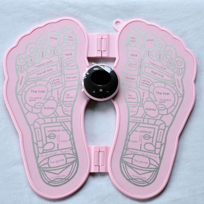 MLR-125 Mini Foot Massager Elderly Foot Foot Massager EMS Portable Pulse Home Foot Relaxing Massa...
