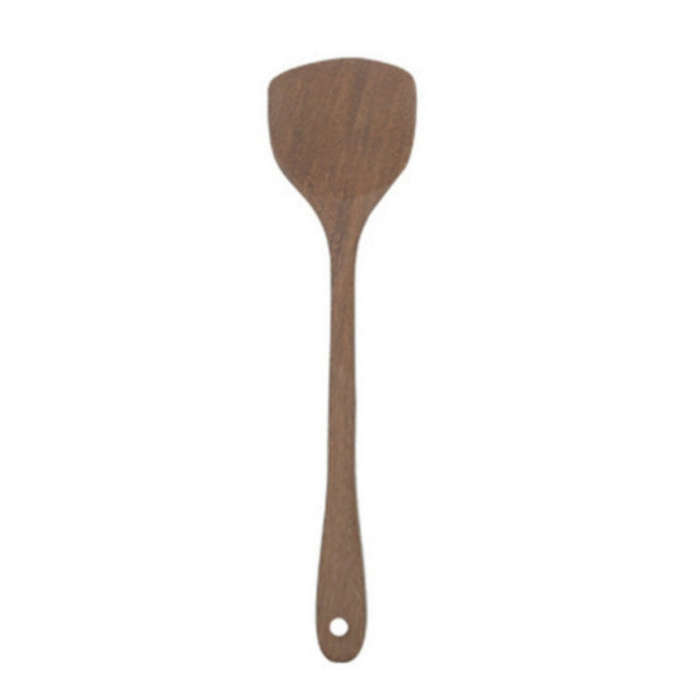 Long Handle Unpainted Chicken Wings Wooden Spatula Kitchen Utensils, Large Spatula, Large vegetab...
