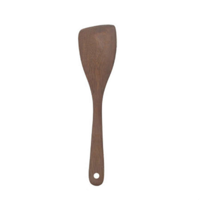 Long Handle Unpainted Chicken Wings Wooden Spatula Kitchen Utensils, Large Spatula, Large vegetab...