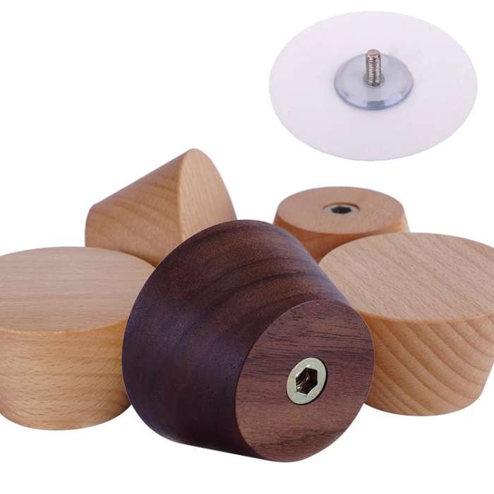 5 in 1 Solid Wood Coat Hook Wall Nail-Free Strong Sticky Hook, Nail-Free Strong Sticky Hook