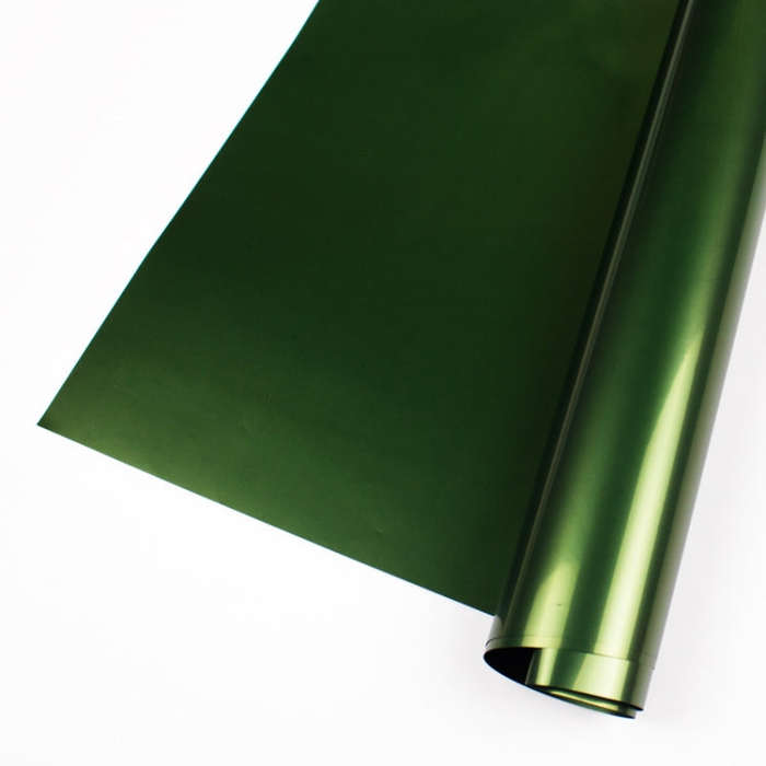 Matte Platinum Paper Flower Wrapping Paper OPP Material Bouquet Wrapping Paper, Army Green, Breow...