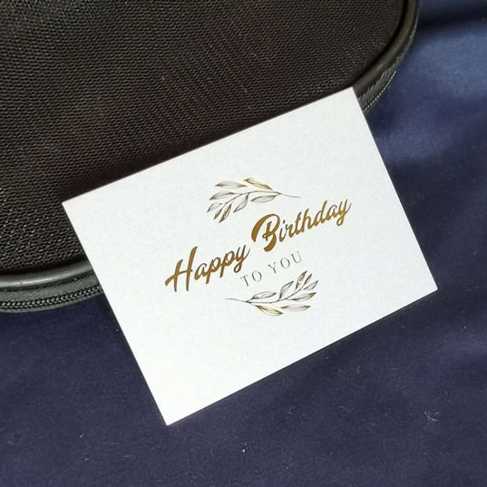 150 PCS Wedding Blessing Card Thank You Message Gift Decoration Card Bronzing Flower Greeting Car...