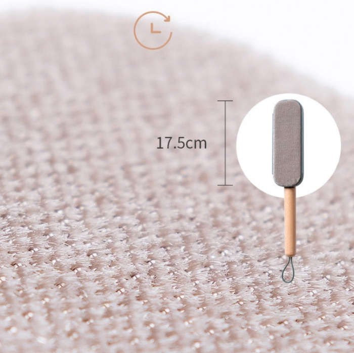Electrostatic Dust Removal Brush Sticking Device Household Clothing Woolen Hair Removal Brush, Sh...