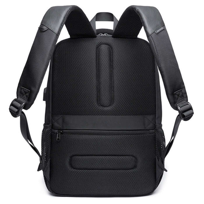 BANGE BG-1921 College Student Schoolbag Waterproof Business Computer Backpack with External USB C...