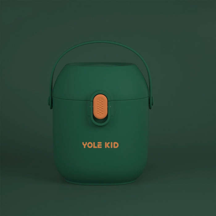 2 PCS YOLE KID Baby Milk Powder Box Large-Capacity Portable Out-Packing Gimi Powder Box Baby Food...