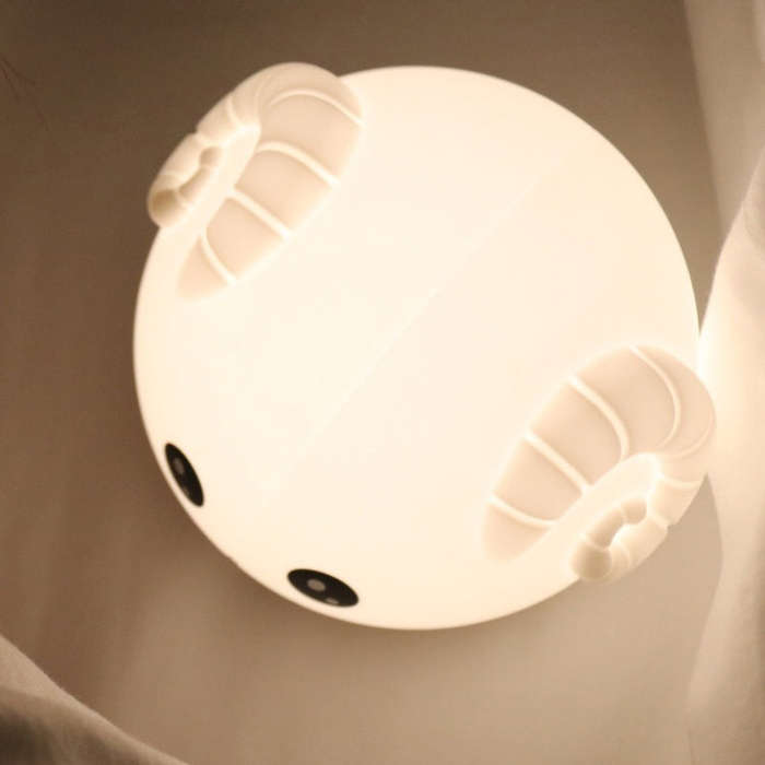 ZD-26 Silicone Children With Sleep Pat Night Light, ZD-26 Goat Warm Light, ZD-26 Goat Colorful