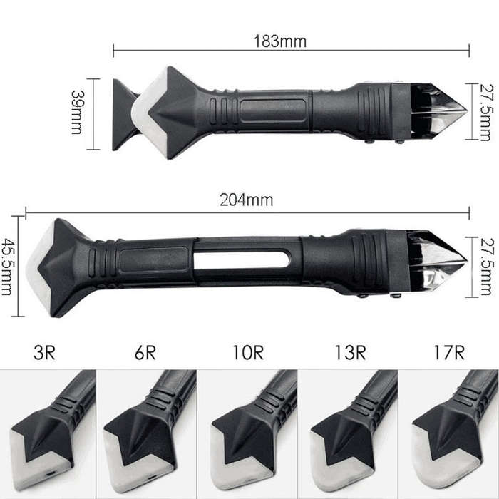32 PCS / Set Metal Scraper Nozzle Application Polishing Grout Scraping Beauty Sewing Tools, 32 PC...