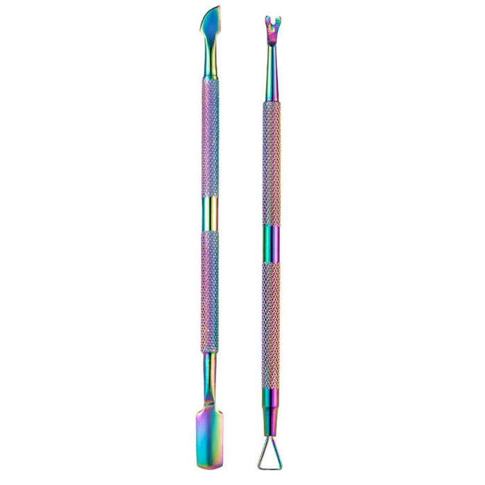 FABIYAN Stainless Steel Dead Skin Shear Steel Push Nail Art Tool Set, Specification: Set 3, Set 1...