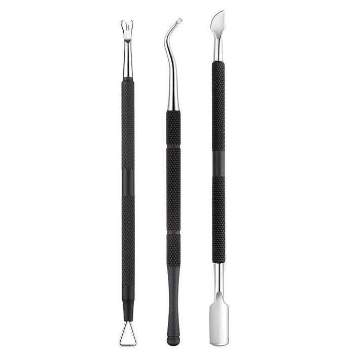 FABIYAN Stainless Steel Dead Skin Shear Steel Push Nail Art Tool Set, Specification: Set 3, Set 1...