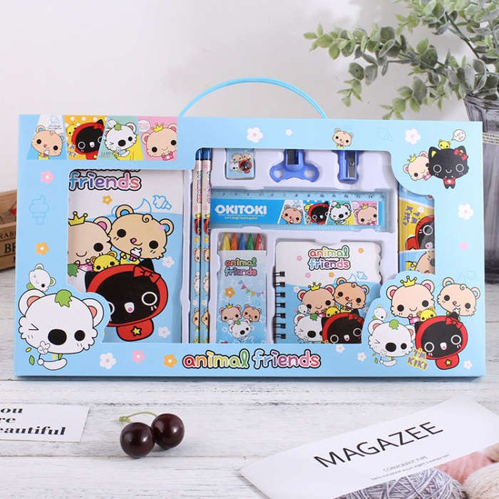 2 Sets 102 Primary School Student Activity Prize Cartoon Stationery Gift Children Stationery Set ...