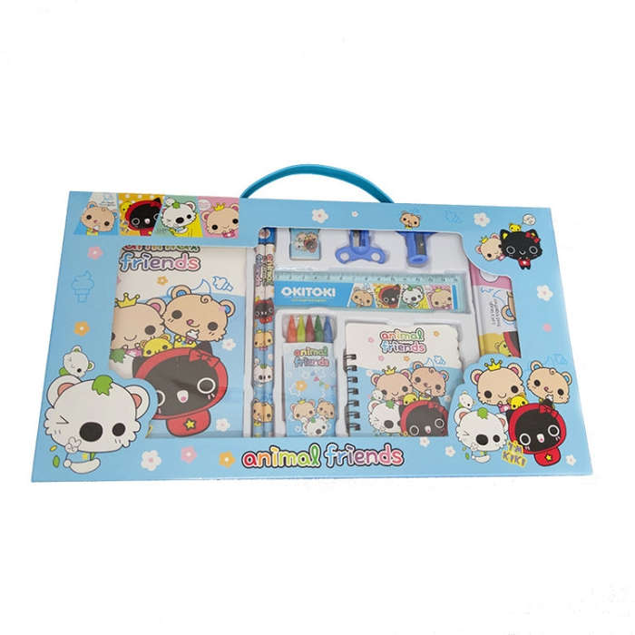 2 Sets 102 Primary School Student Activity Prize Cartoon Stationery Gift Children Stationery Set ...
