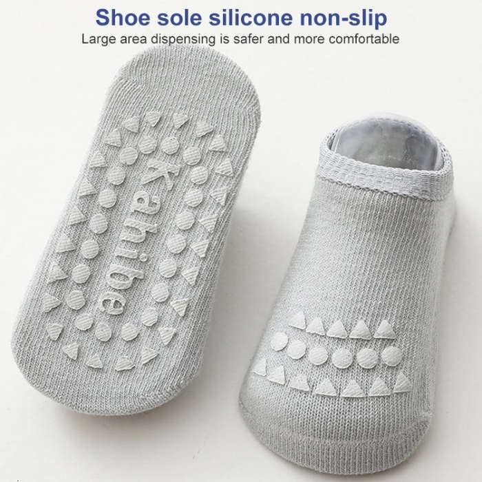 Summer Children Knee Pads Baby Floor Socks Baby Non-Slip Crawling Sports Protection Suit, S 0-1 Y...