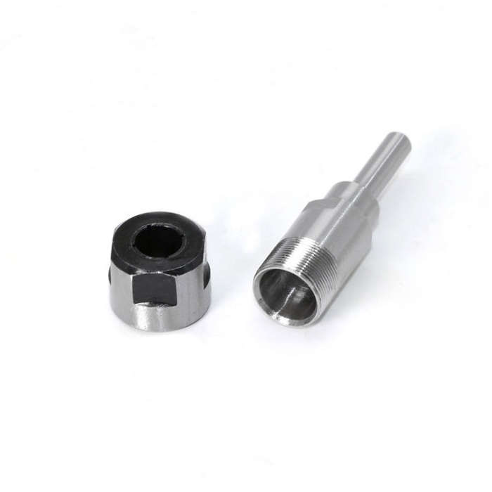 Engraving Trimming Machine Extension Pole Converter, 6mm To 6mm, 1/4mm To 1/4mm, 1/4mm To 8mm, 8m...