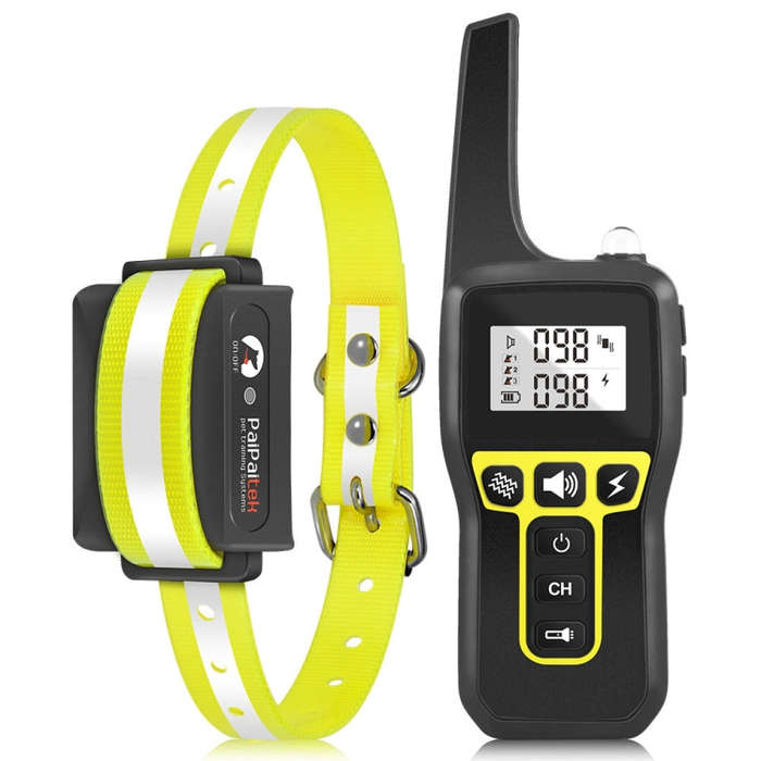 PaiPaitek PD529 Remote Control Dog Training Device Voice Control Anti-Barking Device Dog Training...