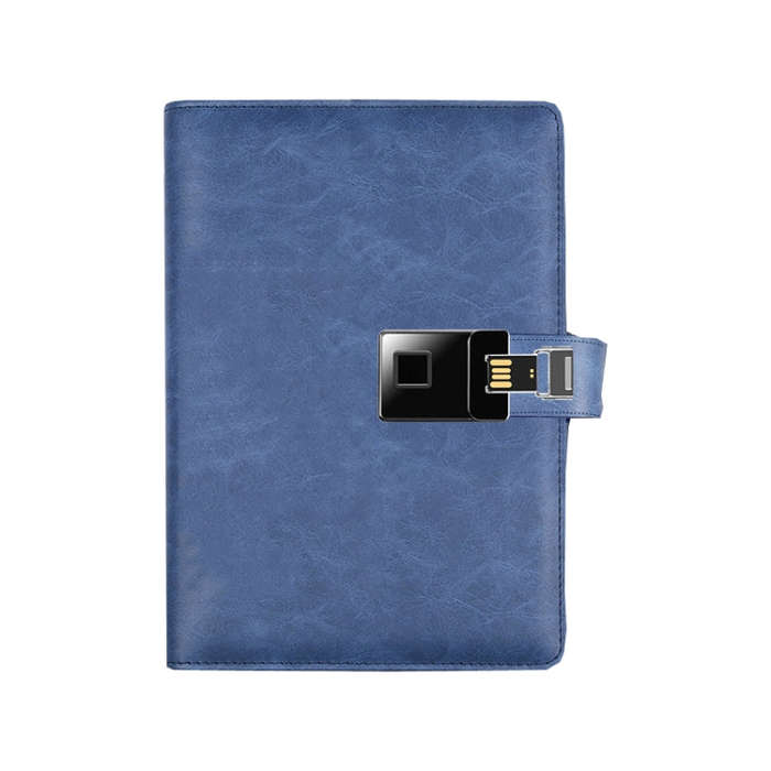 A5 Multi-Function Fingerprint Unlocking Notebook Can Record 10 Fingerprints