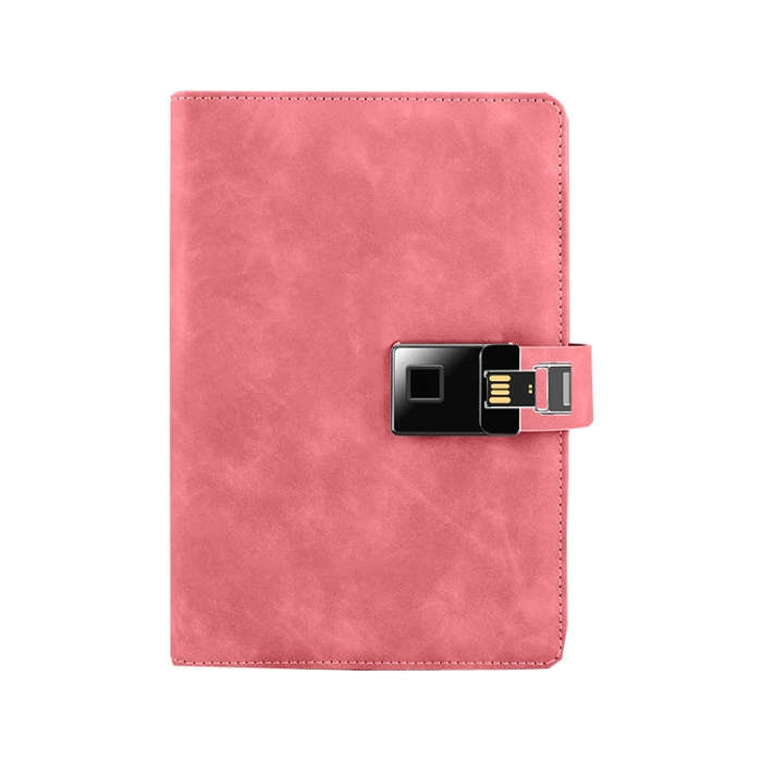 A5 Multi-Function Fingerprint Unlocking Notebook Can Record 10 Fingerprints