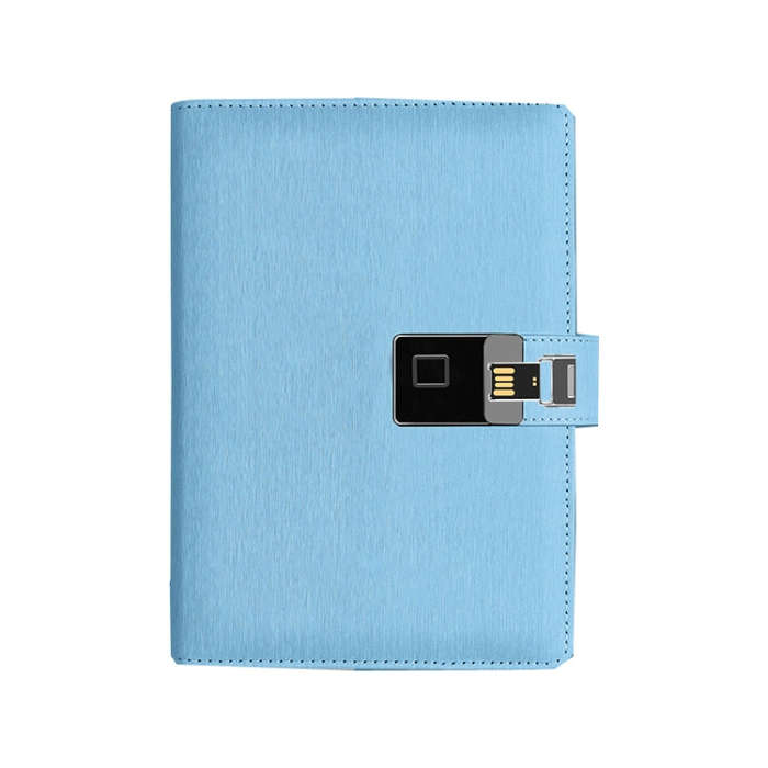 A5 Multi-Function Fingerprint Unlocking Notebook Can Record 10 Fingerprints
