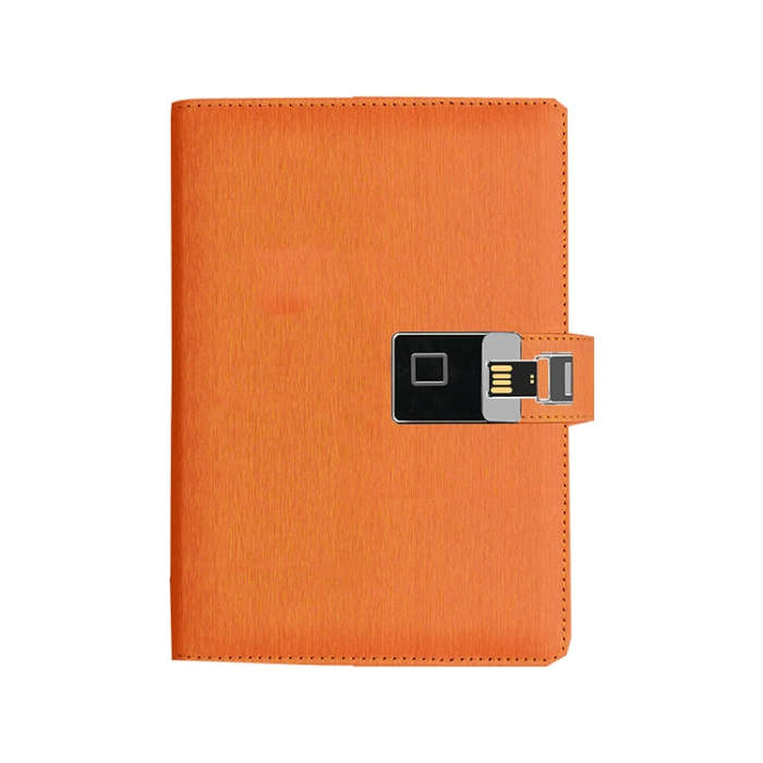 A5 Multi-Function Fingerprint Unlocking Notebook Can Record 10 Fingerprints