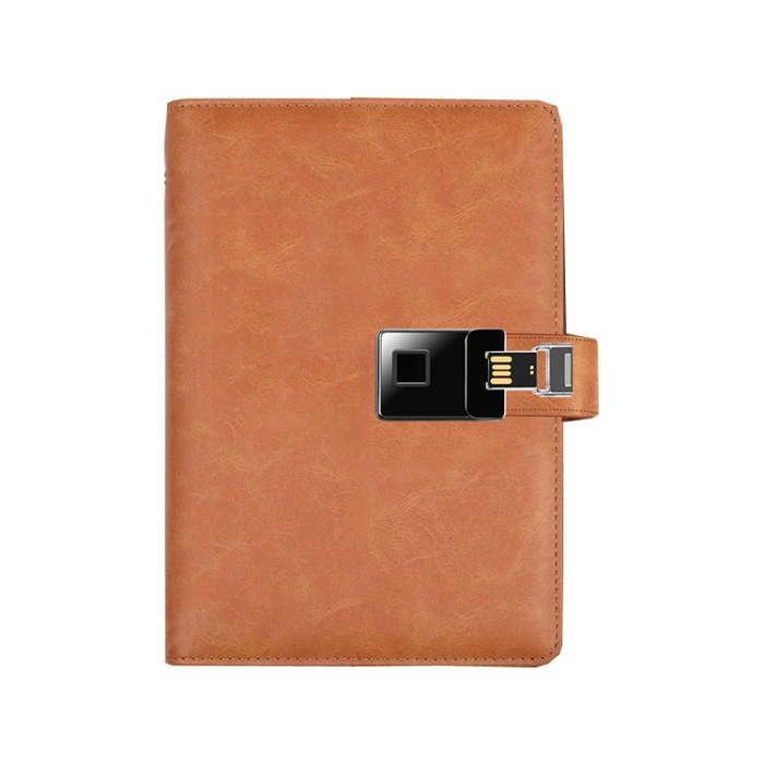A5 Multi-Function Fingerprint Unlocking Notebook Can Record 10 Fingerprints