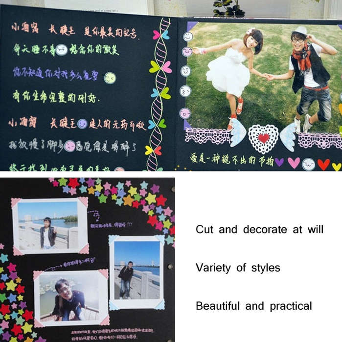 Photo Album Making DIY Accessories Set Hand Book Hand-Made Decorative Accessories, Specification...