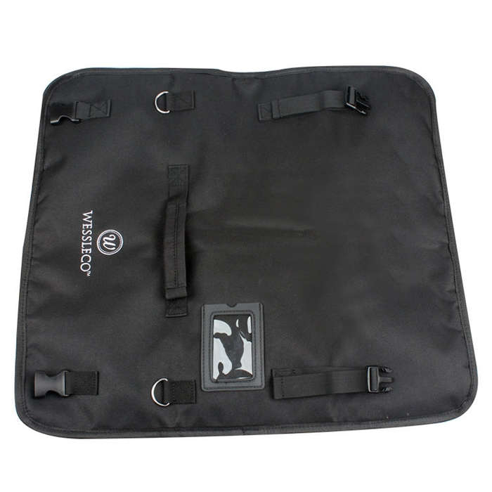 WESSLECO Chef Knife Storage Bag Knife Roll Bag, WESSLECO Black
