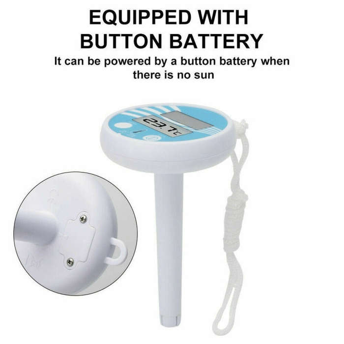 BL9057  Solar Swimming Pool Thermometer Swimming Pool Equipment Floating Water Thermometer with D...