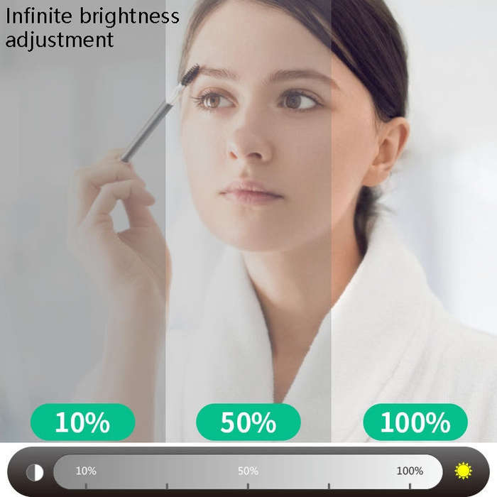 LED Makeup Mirror Light Beauty Fill Light Hand Sweep Sensor Mirror Front Light, 2 Bulbs, 6 Bulbs,...