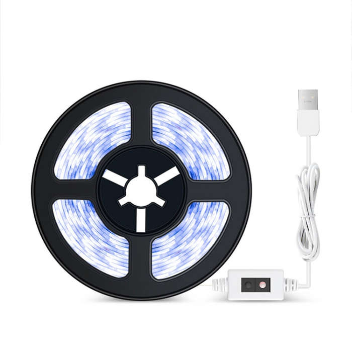 Low Voltage Light Strip LED Hand Scan Induction Flexible Soft Lamp Strip Bedroom Ceiling TV Cabin...