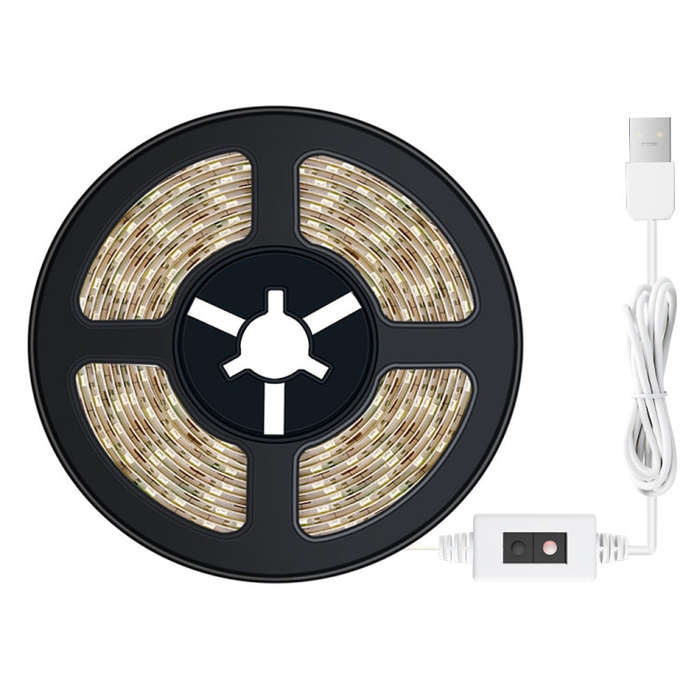 Low Voltage Light Strip LED Hand Scan Induction Flexible Soft Lamp Strip Bedroom Ceiling TV Cabin...
