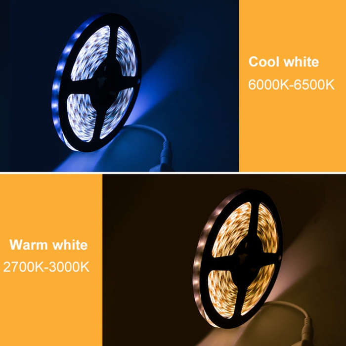 Low Voltage Light Strip LED Hand Scan Induction Flexible Soft Lamp Strip Bedroom Ceiling TV Cabin...