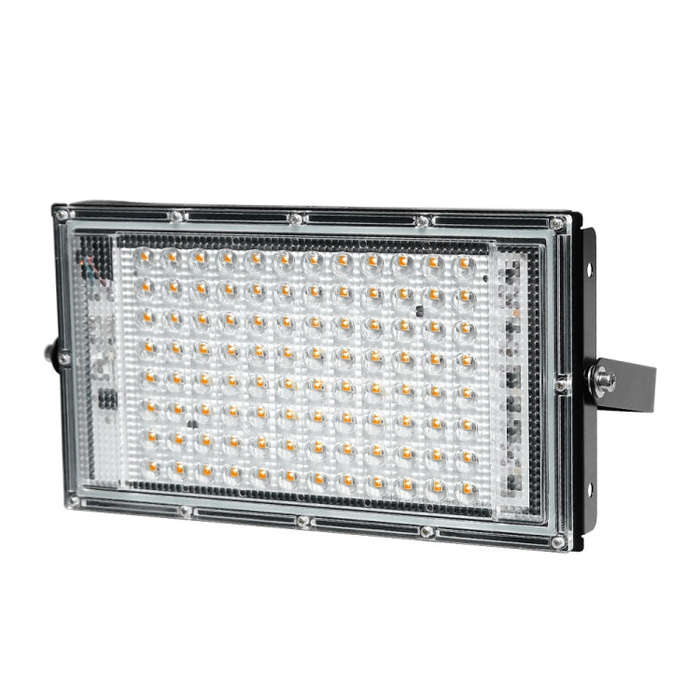 Waterproof LED Flood Light Outdoor Garden Light Construction Site Lighting Project Light, Specs:,...