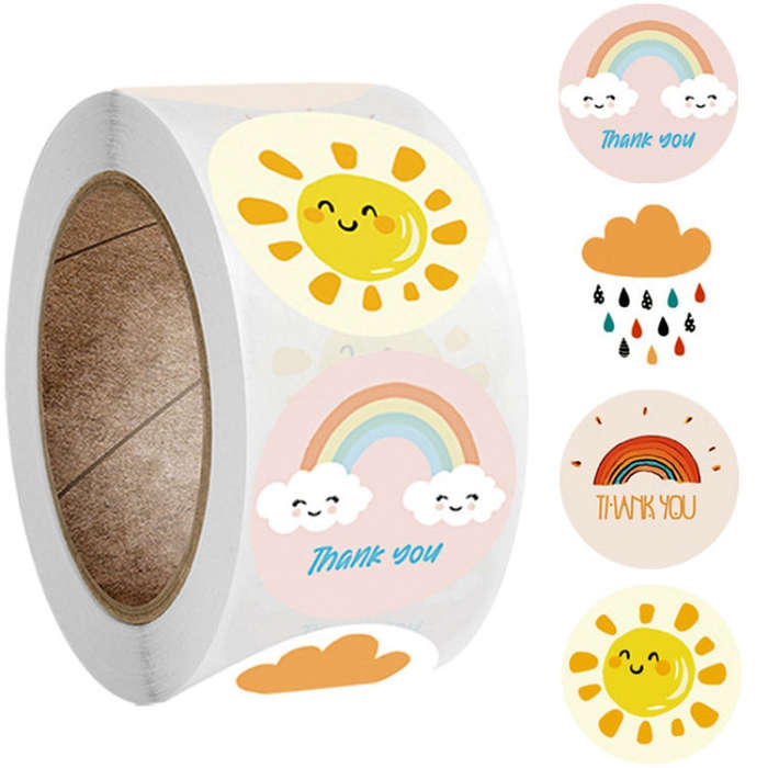 10 Rolls F69 Children Weather Sealing Sticker Envelope Decoration Label Sticker, F69 Sticker
