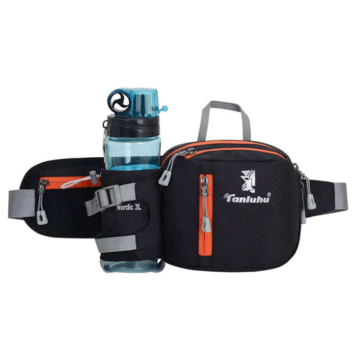 Tanluhu FK389 Outdoor Sports Waist Bag Multi-Purpose Running Water Bottle Bag Riding Carrying Cas...