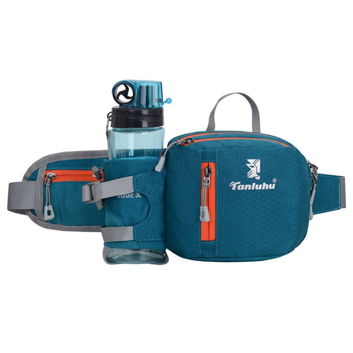 Tanluhu FK389 Outdoor Sports Waist Bag Multi-Purpose Running Water Bottle Bag Riding Carrying Cas...