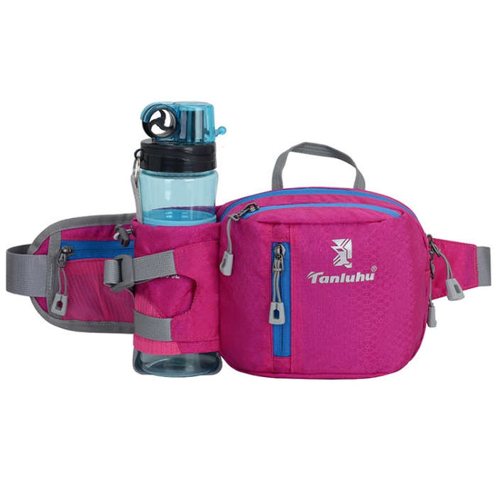 Tanluhu FK389 Outdoor Sports Waist Bag Multi-Purpose Running Water Bottle Bag Riding Carrying Cas...