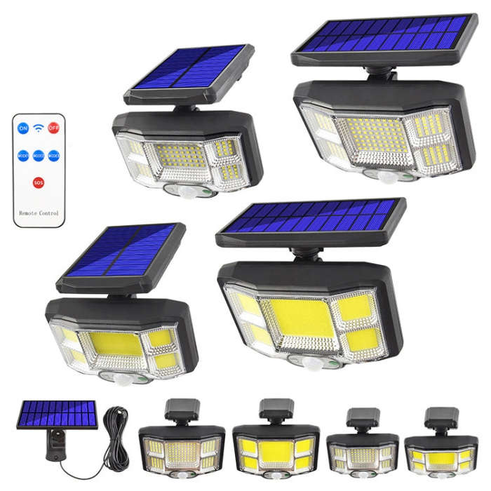TG-TY085 Solar Outdoor Human Body Induction Wall Light Household Garden Waterproof Street Light w...