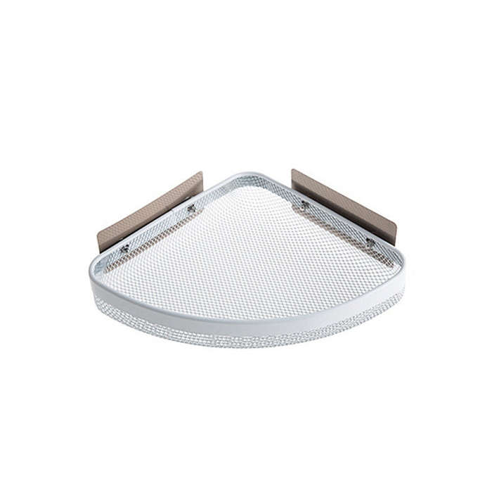 Bathroom Toilets Wall-Mounted Shelves Punch-Free Kitchen Wall-Mounted Storage Racks, Black, White